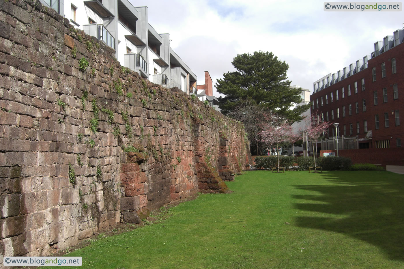 Exeter - Roman and Anglo-Saxon wall